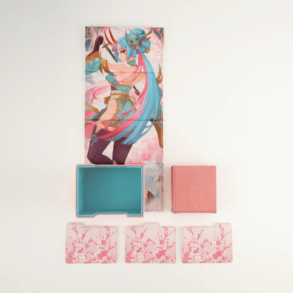 Mana Moon - Oni Blossom Ariza Dicewinder Deck Boxes [Faux/PU]