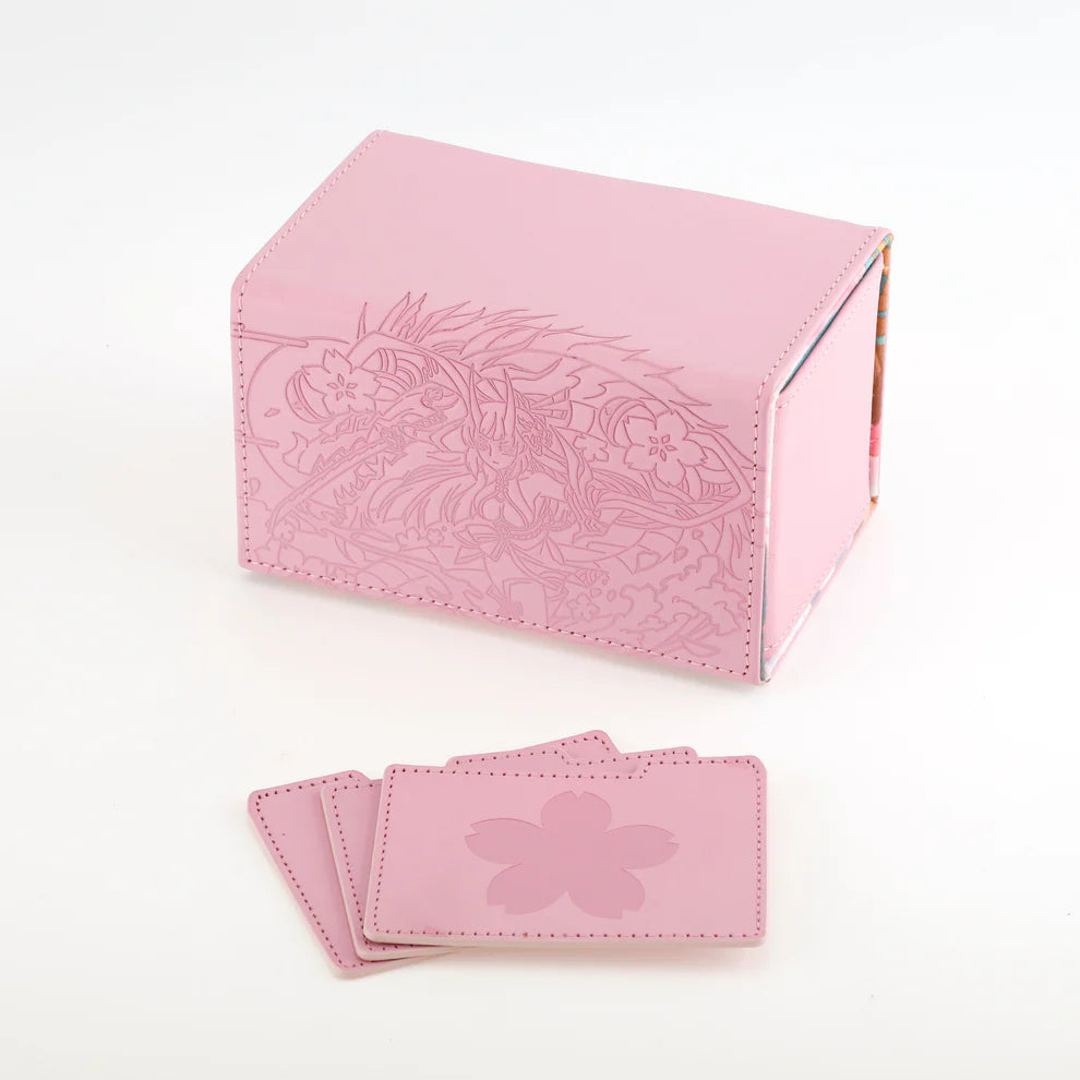 Mana Moon - Oni Blossom Ariza Dicewinder Deck Boxes [Genuine Leather]