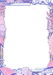 Mana Moon - Nico Border Oversleeves (100ct Standard)