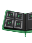 Collector's Series Top Loader Zip Binder - 4 Pocket - Green