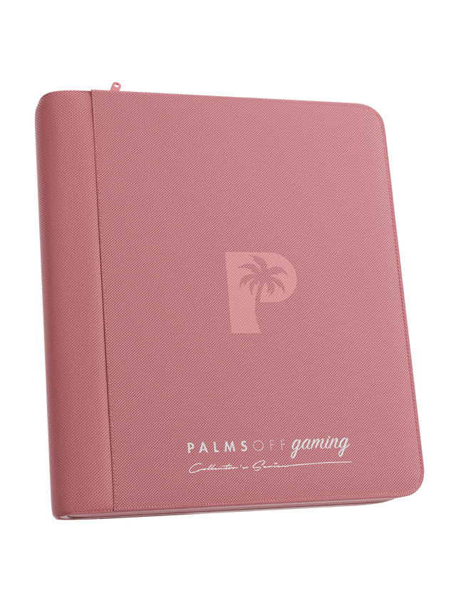 Collector's Series Top Loader Zip Binder - 4 Pocket - Pink