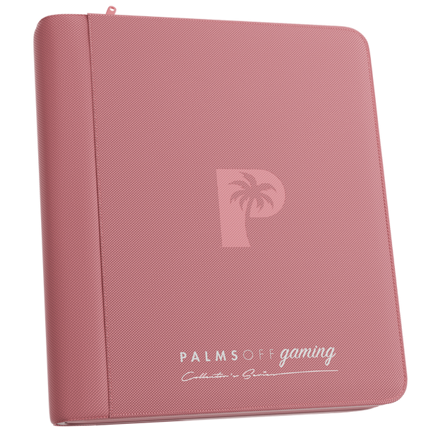 Collector's Series Top Loader Zip Binder - 4 Pocket - Pink
