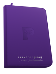 Collector's Series Top Loader Zip Binder - 9 Pocket - Purple