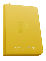 Collector's Series Top Loader Zip Binder - 9 Pocket - Yellow