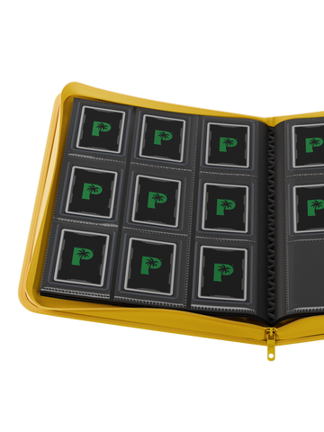 Collector's Series Top Loader Zip Binder - 9 Pocket - Yellow