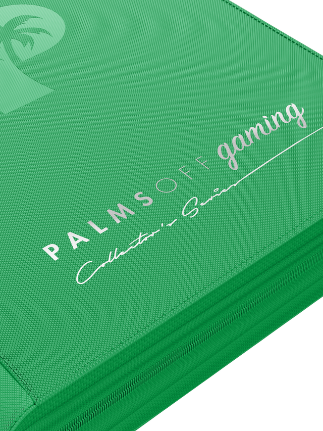 Collector's Series 4 Pocket Zip Binder - Green