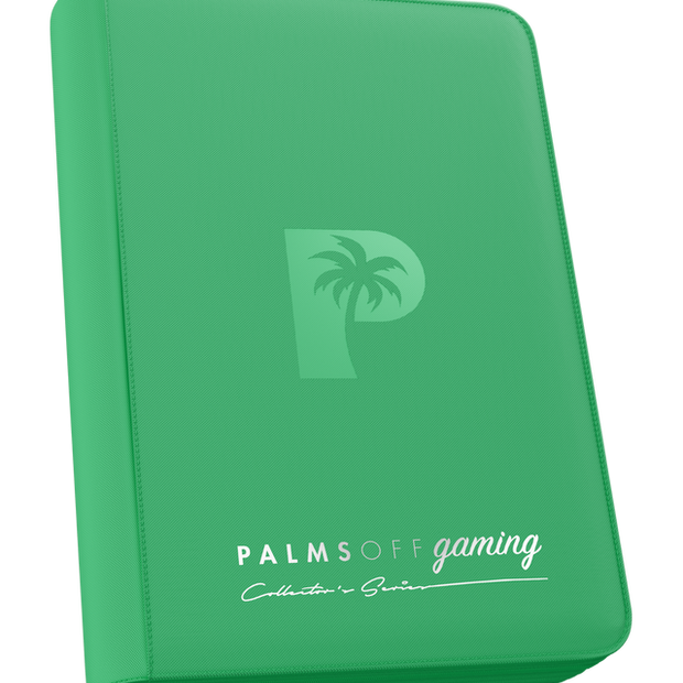Collector's Series 4 Pocket Zip Binder - Green