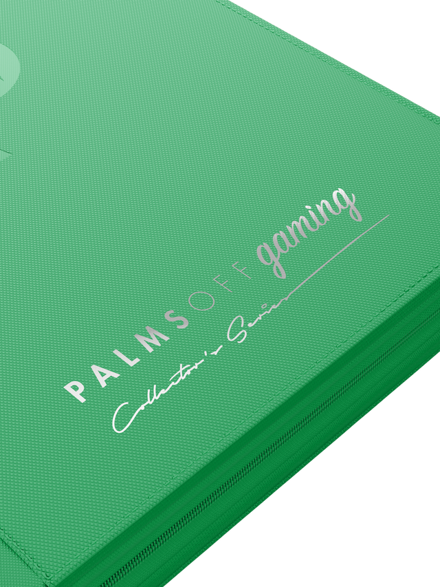 Collector's Series 9 Pocket Zip Binder - Green