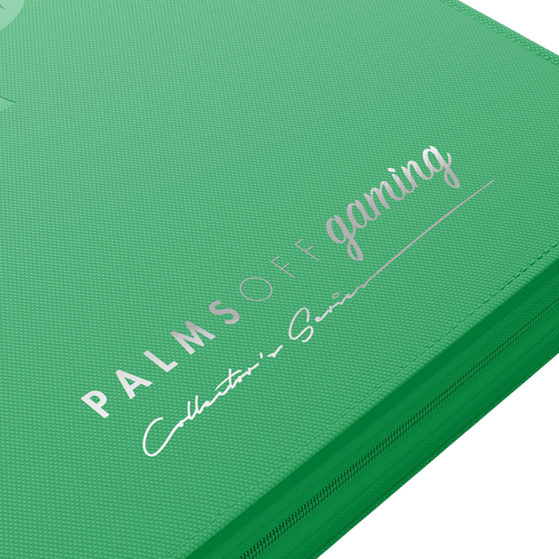 Collector's Series 9 Pocket Zip Binder - Green