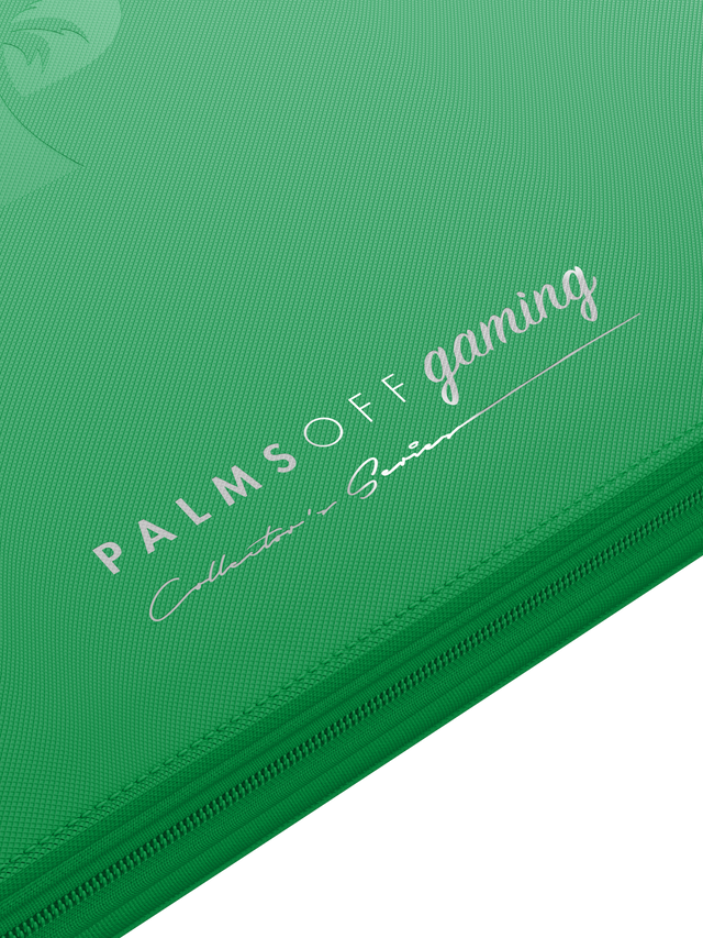 Collector's Series 12 Pocket Zip Binder - Green