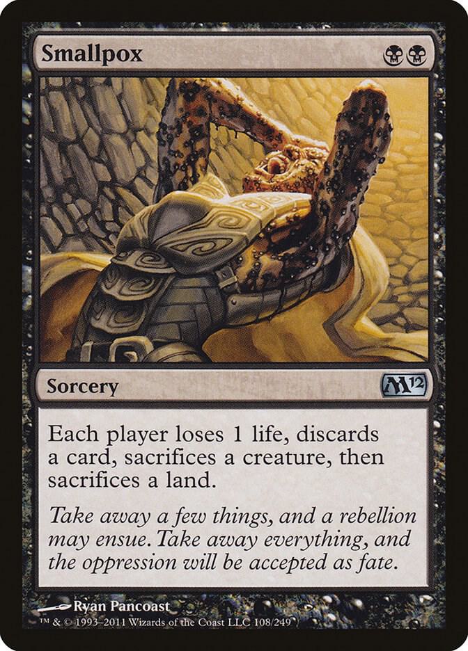 Smallpox 108/249 (Magic 2012 (M12)) 