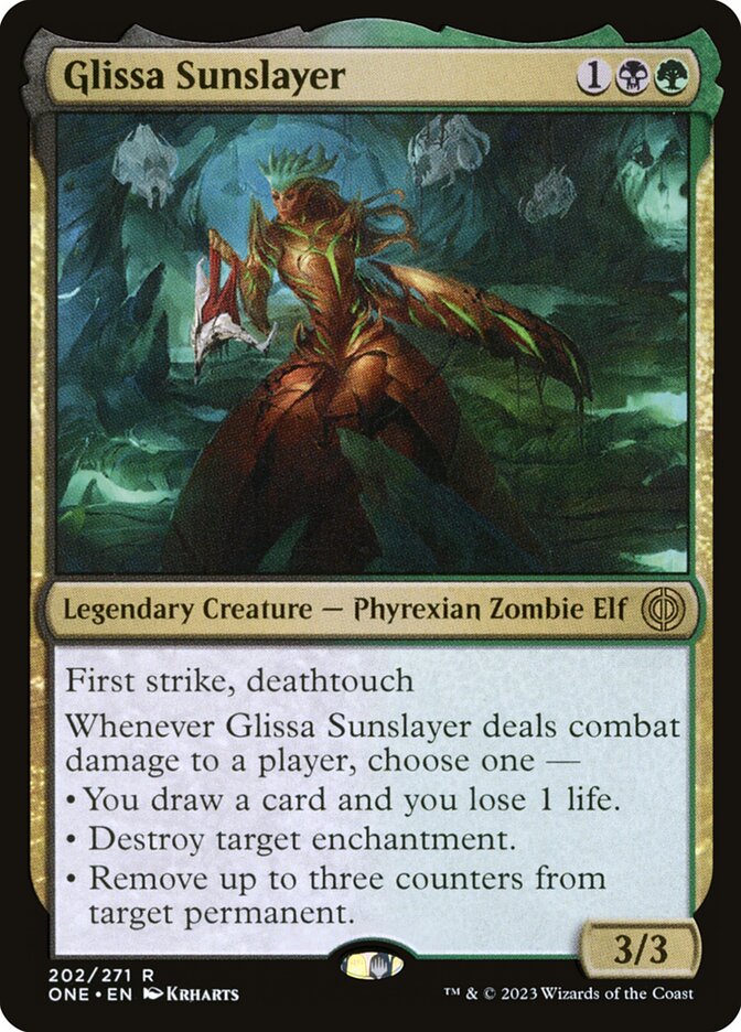 Glissa Sunslayer 202 (Phyrexia: All Will Be One) 