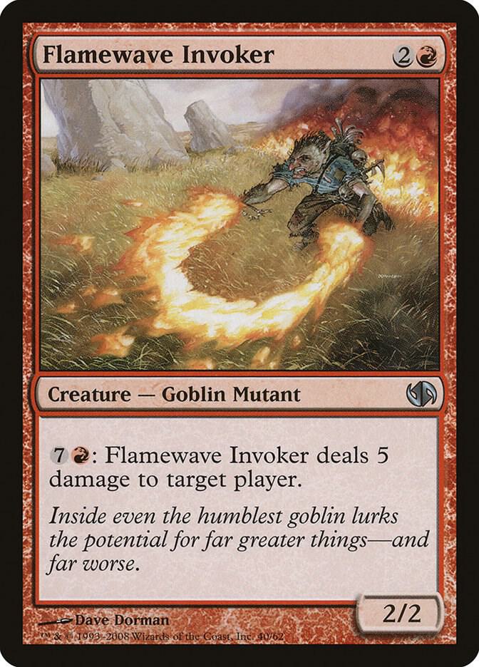 Flamewave Invoker 40/62 (Duel Decks: Jace vs. Chandra) 