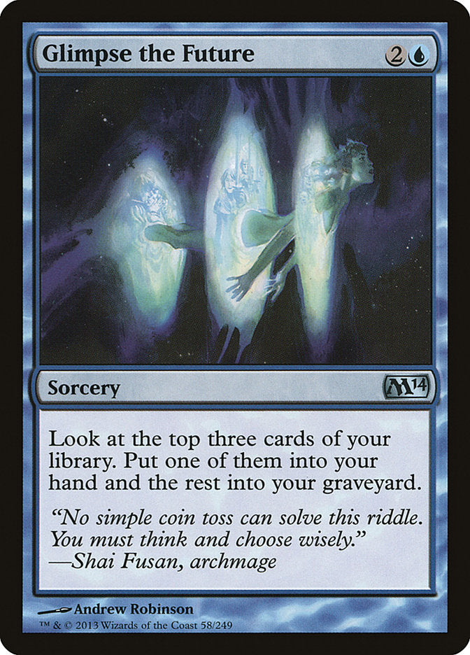 Glimpse the Future 58/249 (Magic 2014 (M14)) 