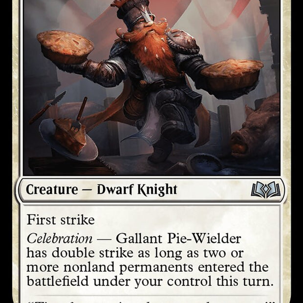 Gallant Pie-Wielder 15/276 (Wilds of Eldraine)  - Foil
