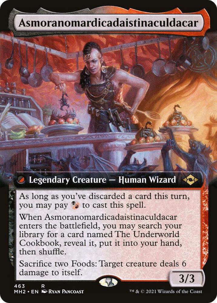 Asmoranomardicadaistinaculdacar Extended Art 463 (Modern Horizons 2) 