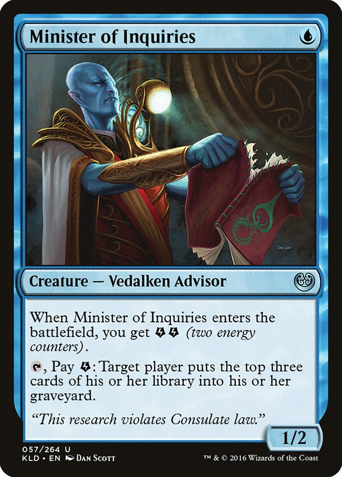 Minister of Inquiries 57/264 (Kaladesh)  - Foil