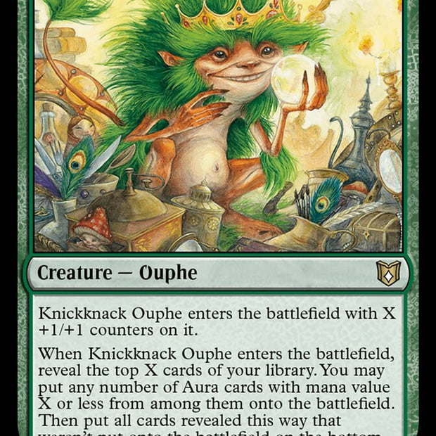 Knickknack Ouphe 18/173 (Commander: Wilds of Eldraine) 