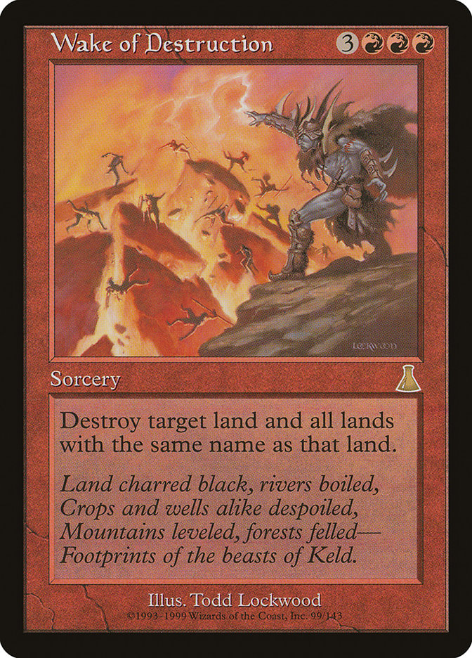Wake of Destruction 99/143 (Urza's Destiny) 
