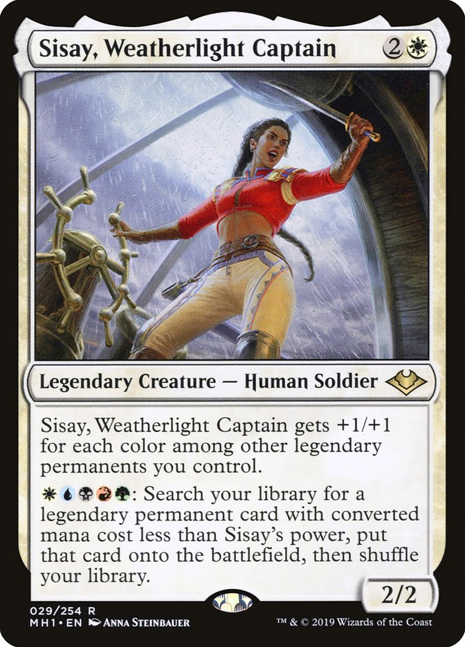 Sisay Weatherlight Captain 29 (Modern Horizons) 