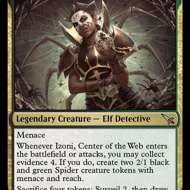 Izoni, Center of the Web 209/286 (Murders at Karlov Manor)  - Foil