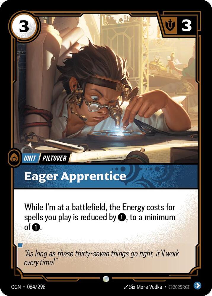 Eager Apprentice 084/298 (Origins)  - Foil