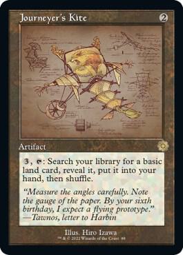Journeyers Kite Schematic 88/63 (The Brothers' War: Retro Frame Artifacts) 