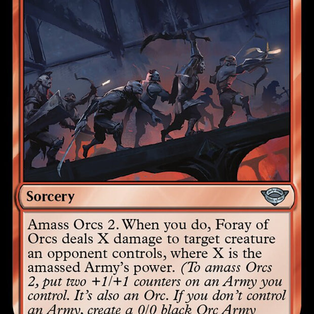 Foray of Orcs 128 (Universes Beyond: The Lord of the Rings: Tales of Middle-earth) 