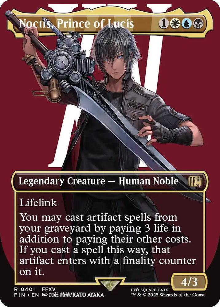 Noctis, Prince of Lucis 401/309 (FINAL FANTASY)  - Borderless
