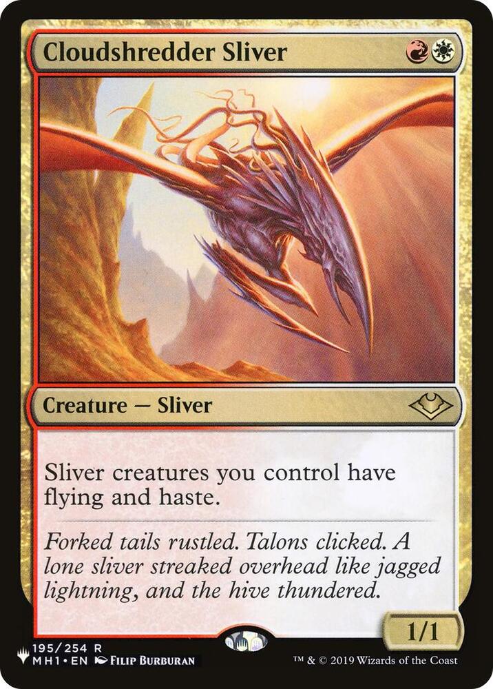 Cloudshredder Sliver 195/254 (The List Reprints) 