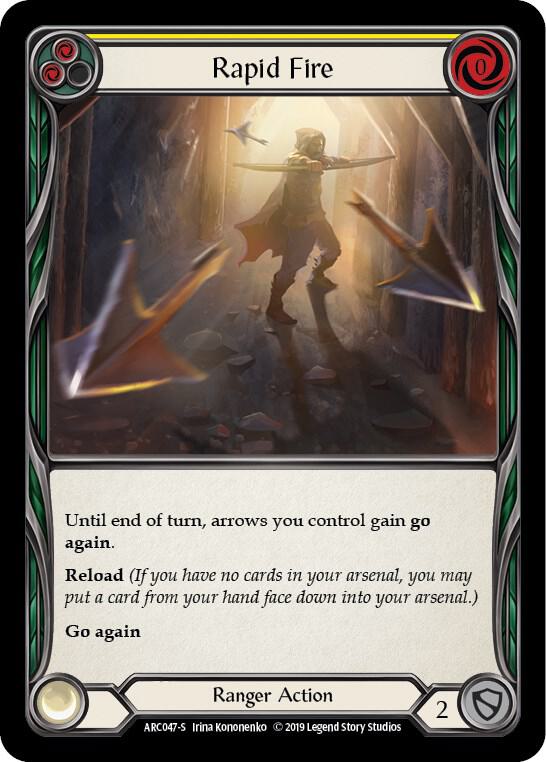 Rapid Fire (Arcane Rising)  - Unlimited Edition Normal