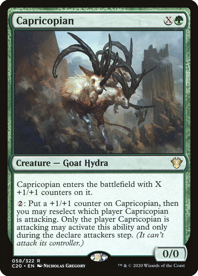 Capricopian 58/322 (Commander 2020) 