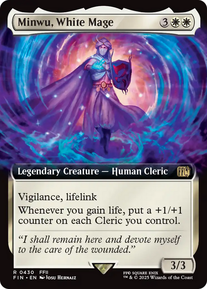 Minwu, White Mage (Extended Art) [FINAL FANTASY]