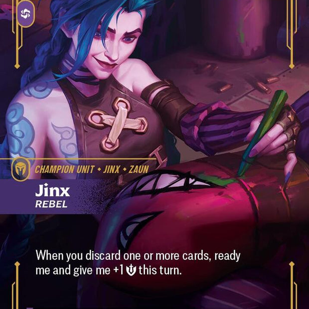 Jinx - Rebel 202/298 (Origins)  - Foil