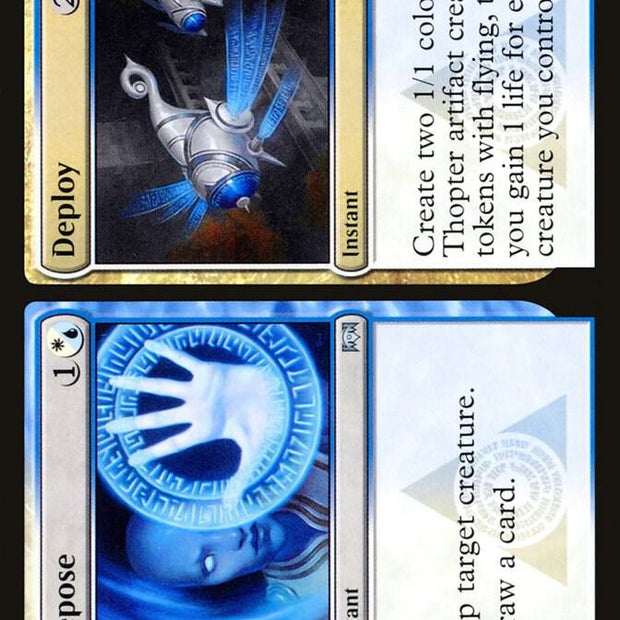 Depose // Deploy 225/259 (Ravnica Allegiance)  - Foil