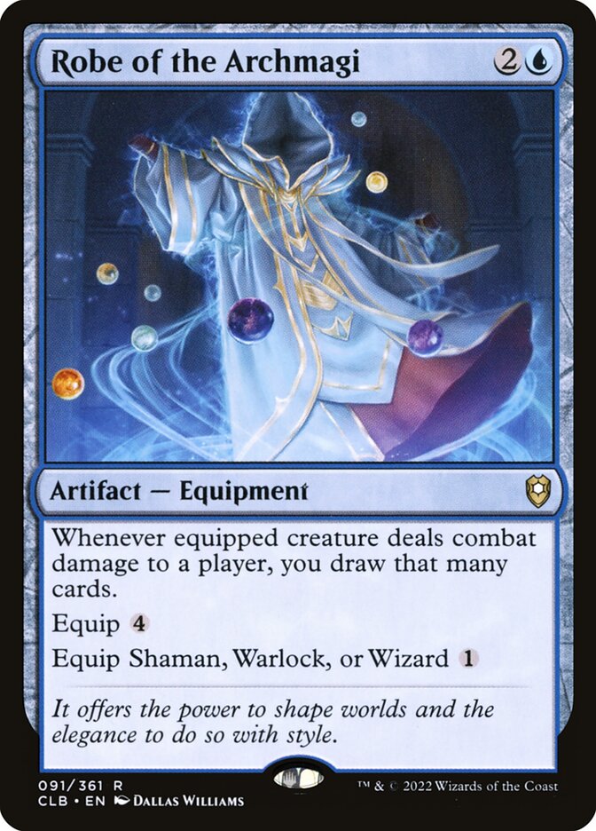 Robe of the Archmagi 91/361 (Commander Legends: Battle for Baldur's Gate) 