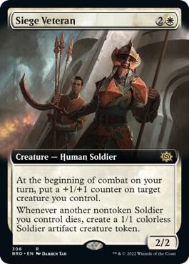 Siege Veteran Extended Art 306 (The Brothers' War) 