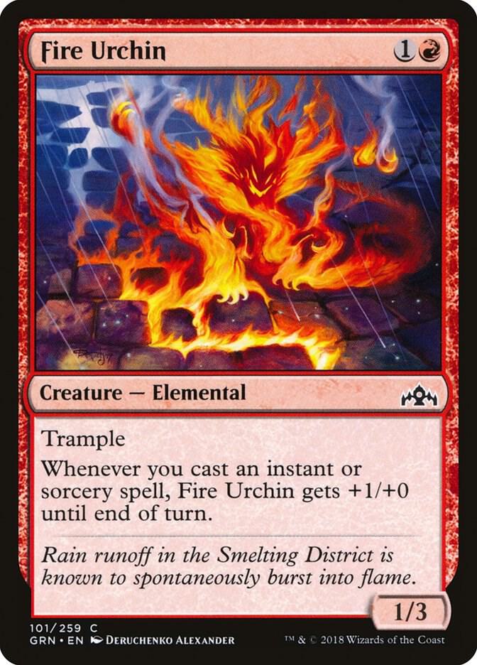 Fire Urchin 101/259 (Guilds of Ravnica) 