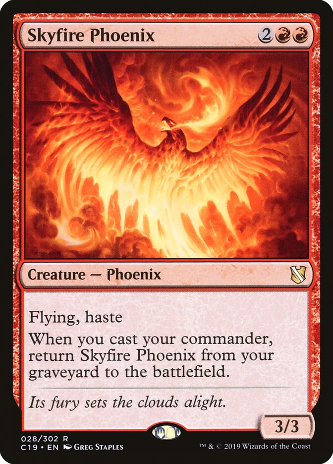 Skyfire Phoenix 28/302 (Commander 2019) 