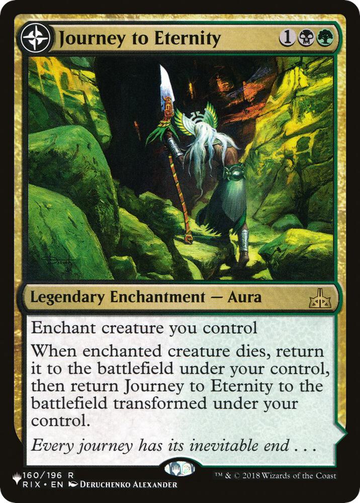 Journey to Eternity 160 (The List Reprints) 
