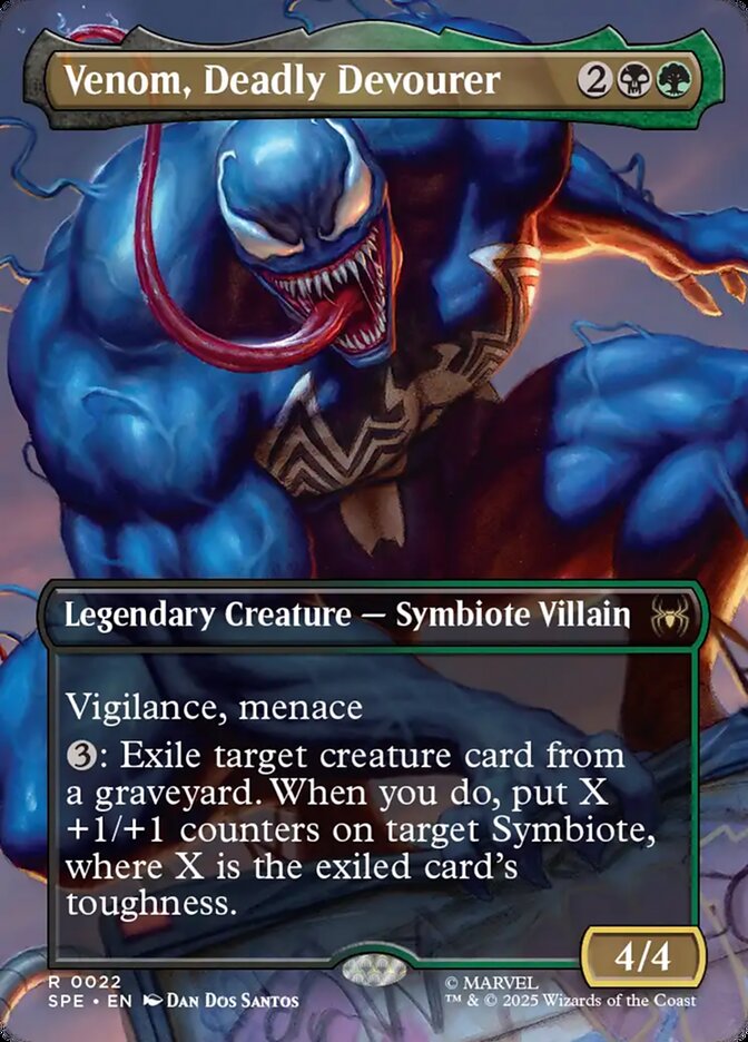 Venom, Deadly Devourer 22/20 (Marvel's Spider-Man: Eternal-Legal)  - Borderless