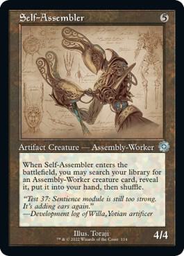 Self Assembler Schematic 114/63 (The Brothers' War: Retro Frame Artifacts) 