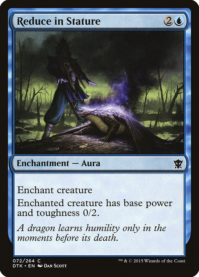 Reduce in Stature 72/264 (Dragons of Tarkir) 