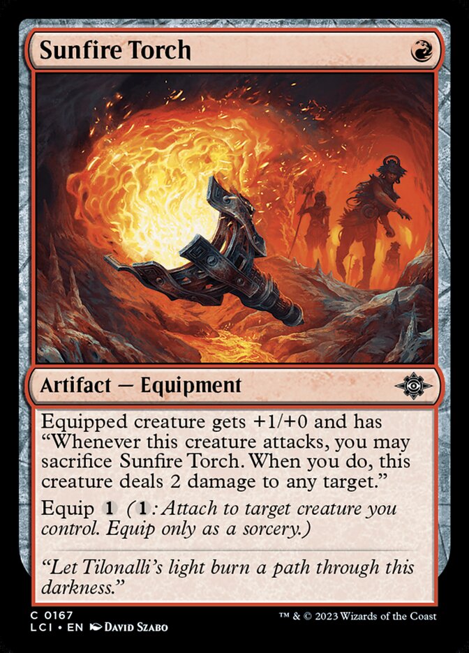 Sunfire Torch 167/291 (The Lost Caverns of Ixalan) 