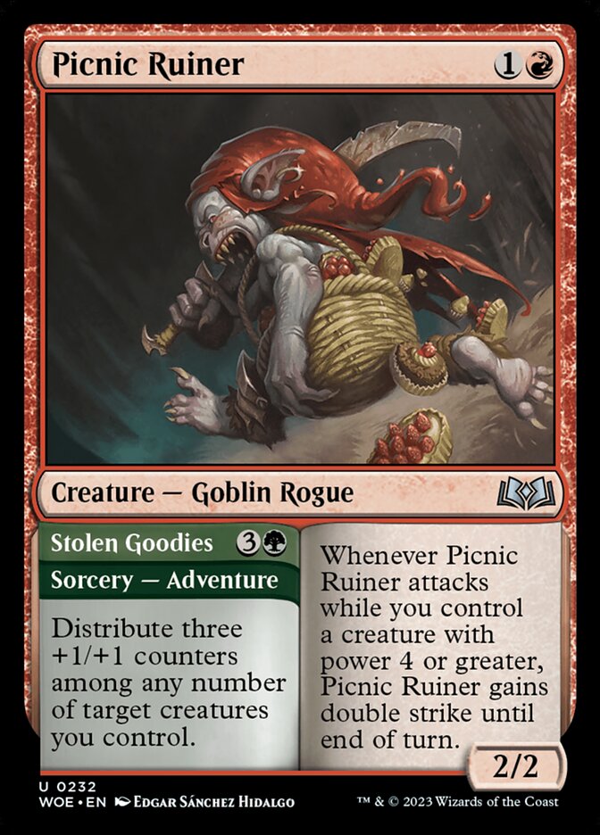 Picnic Ruiner // Stolen Goodies 232/276 (Wilds of Eldraine)  - Foil
