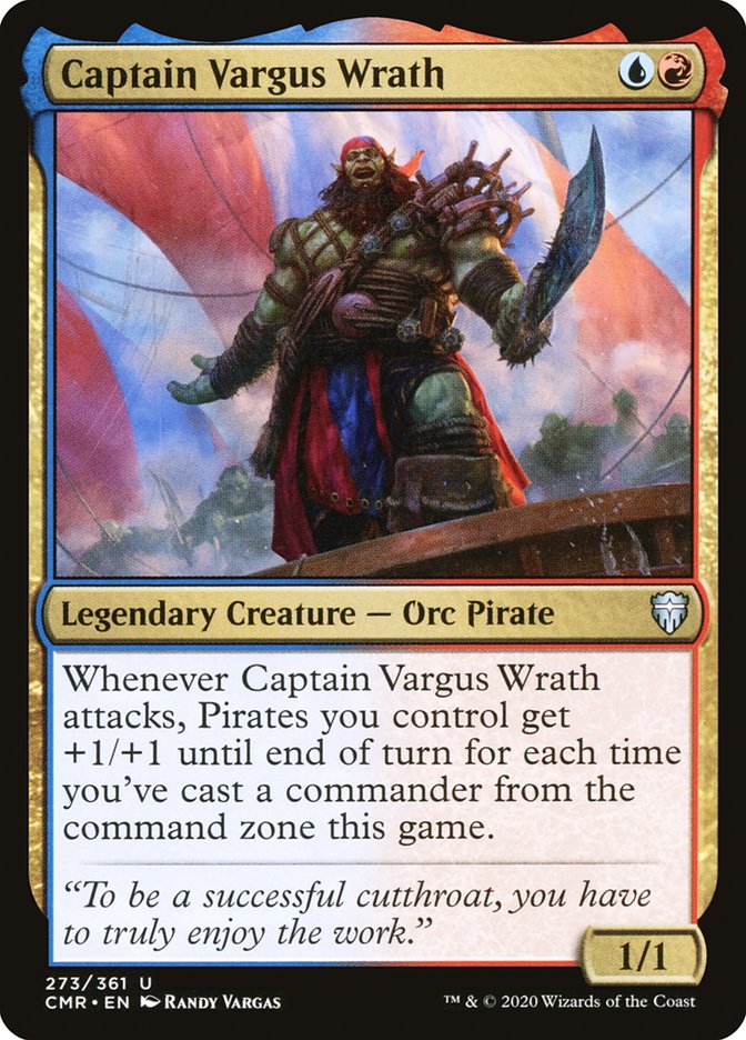 Captain Vargus Wrath 273/361 (Commander Legends) 