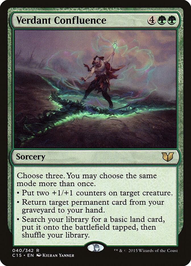 Verdant Confluence 40/342 (Commander 2015) 