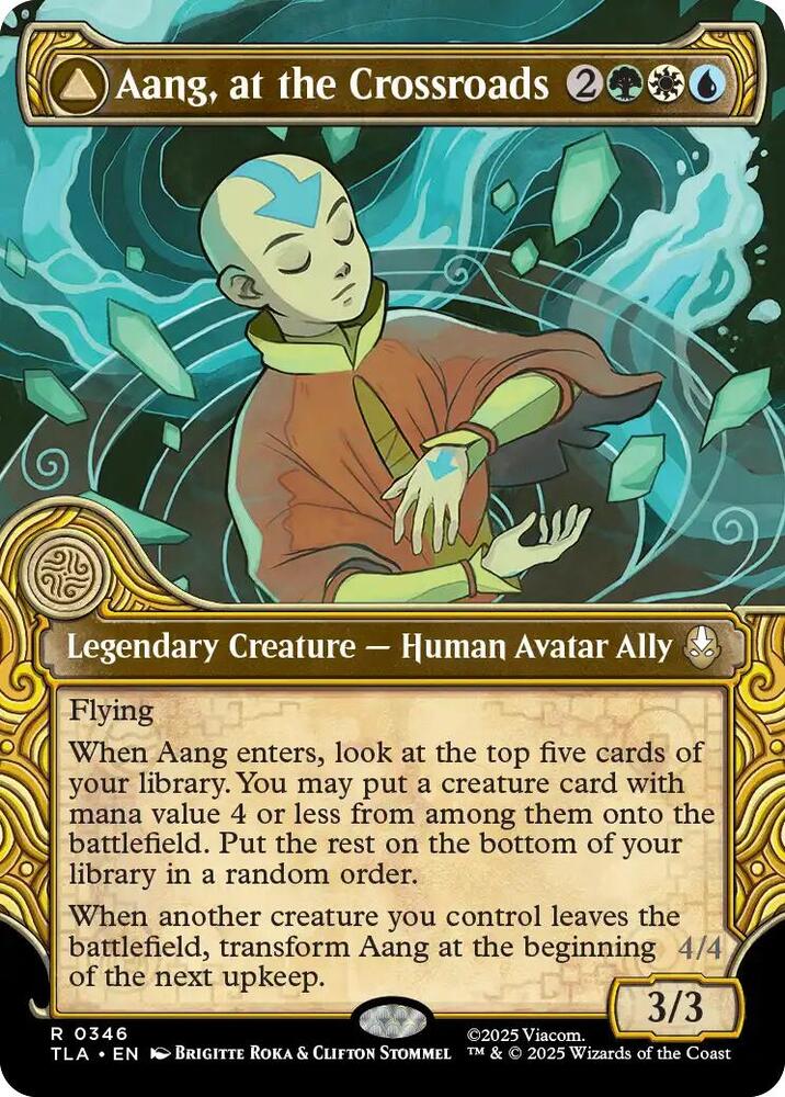 Aang at the Crossroads Showcase (Avatar: The Last Airbender) 