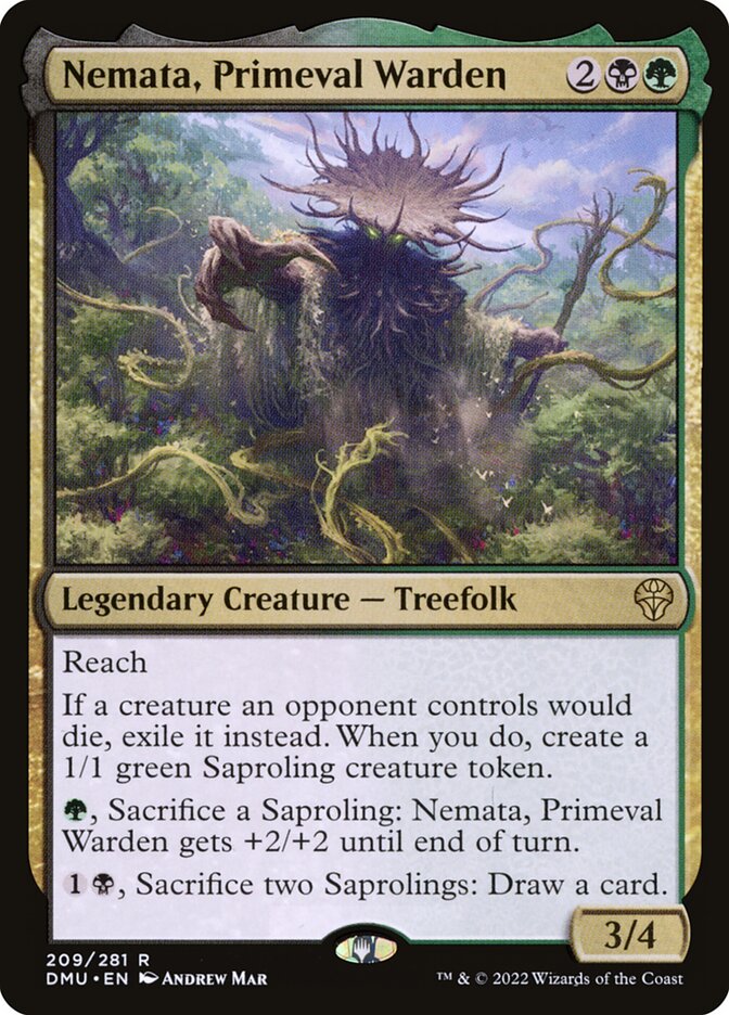 Nemata, Primeval Warden 209/281 (Dominaria United) 