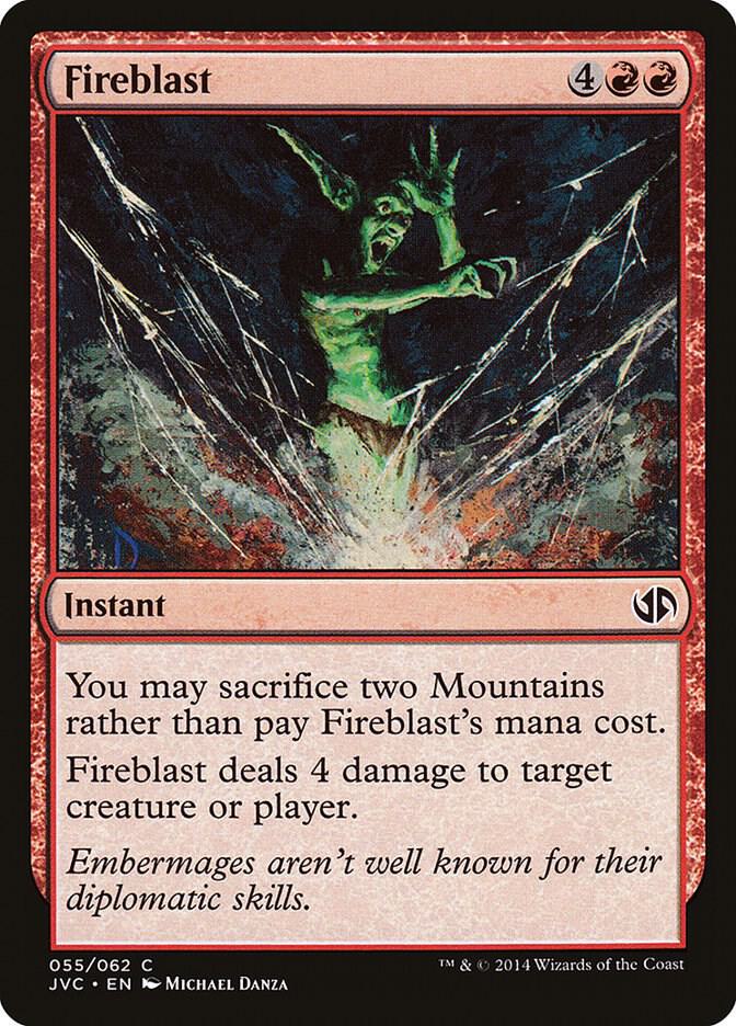 Fireblast 55/62 (Duel Decks: Anthology) 